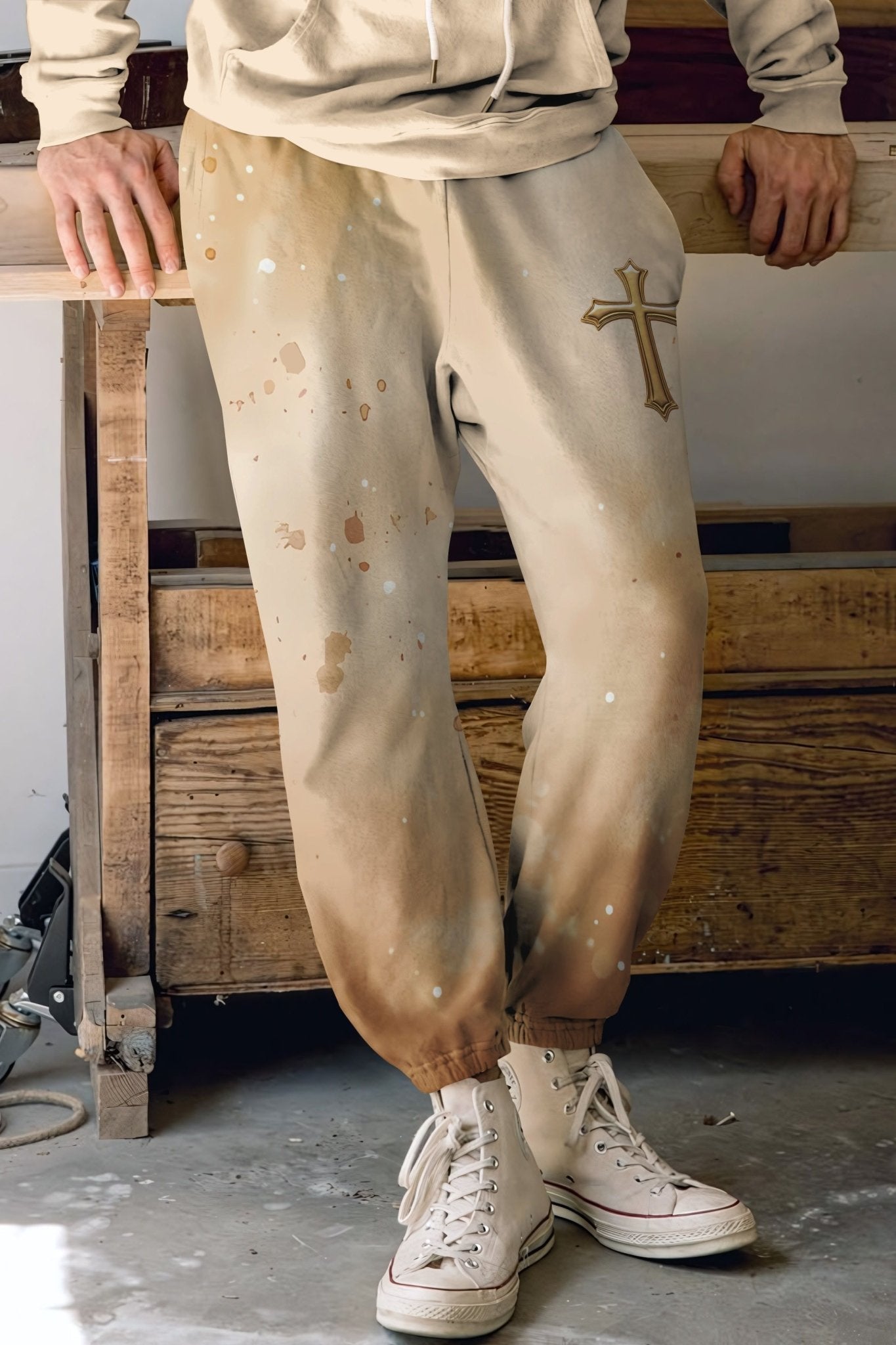 Behold The Lion Of The Tribe Of Judah Has Triumphed All Over Print Jogger Pants