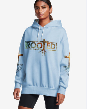 Woman Of Faith Rooted In Christ All Over Print Hoodie