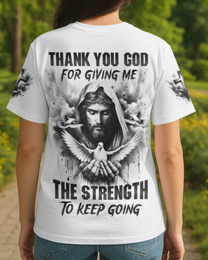 Thank You God All Over Print T-Shirt