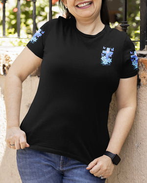 I Believe In God And The Power Of Prayer All Over Print T-Shirt