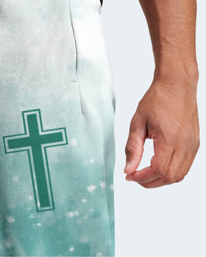 Jesus Is My Living Hope All Over Print Jogger Pants