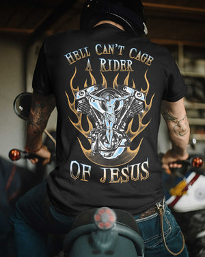 Hell Can't Cage All Over Print T-Shirt