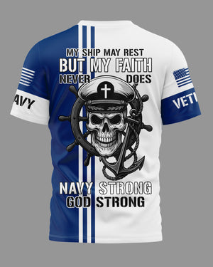 My Ship May Rest All Over Print T-Shirt