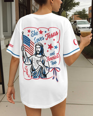 Jesus Saves All Over Print Custom Jersey