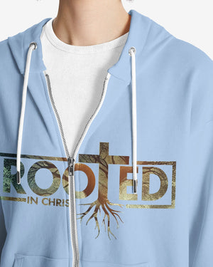 Woman Of Faith Rooted In Christ All Over Print Zip Hoodie