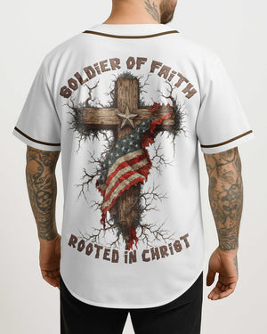 Soldier Of Faith Rooted In Christ All Over Print Jersey