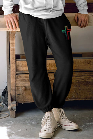 Rooted In Christ Jesus Is Light All Over Print Jogger Pants