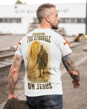 No Matter The Struggle All Over Print T-Shirt