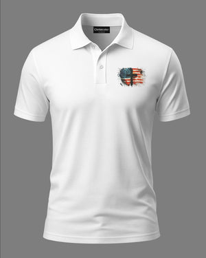 Riding Free Under God's Wide Sky All Over Print Polo