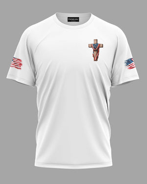 Stand For The Flag Kneel For The Cross T-Shirt