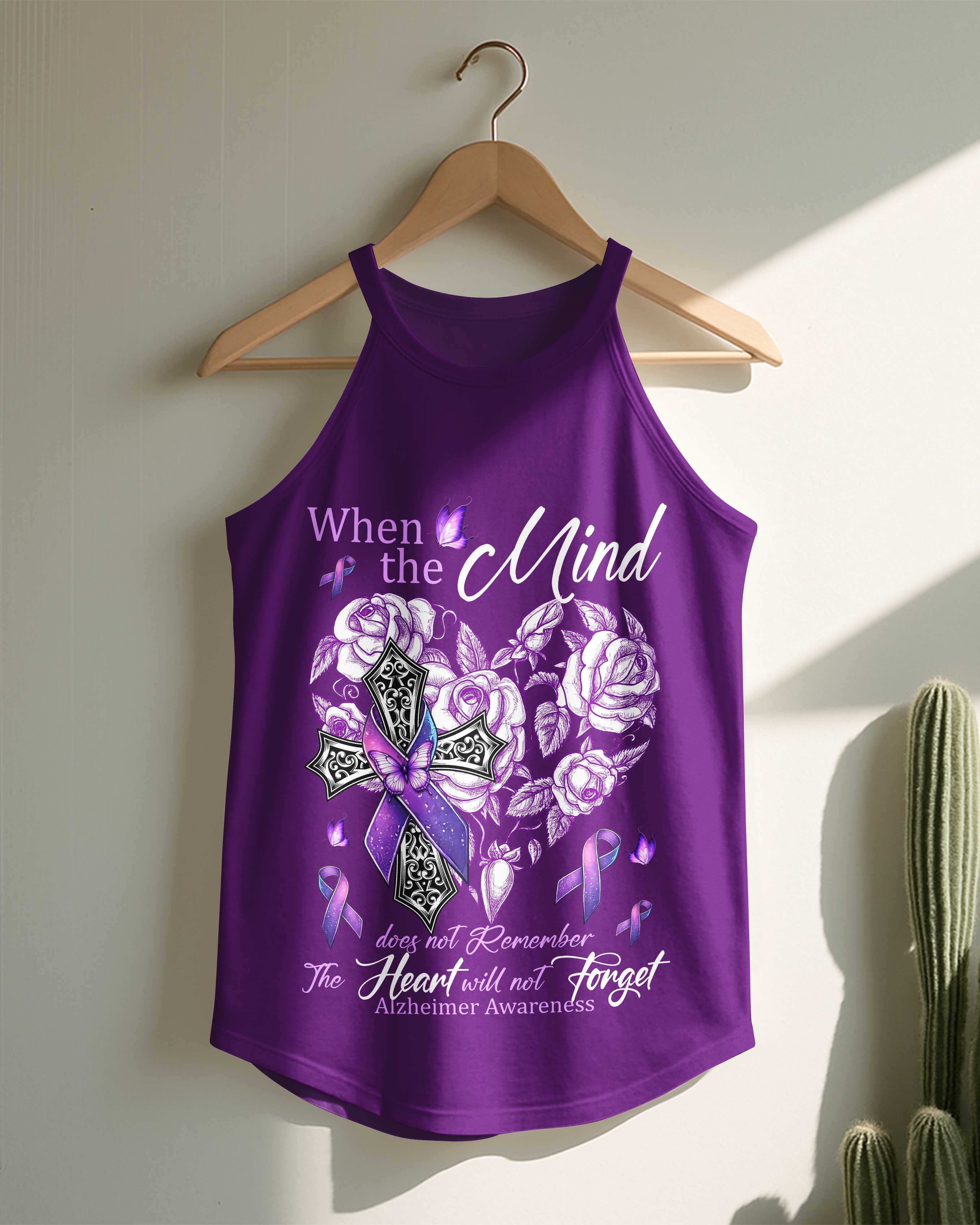 When The Mind Does Not Remember Rocker Tank Top