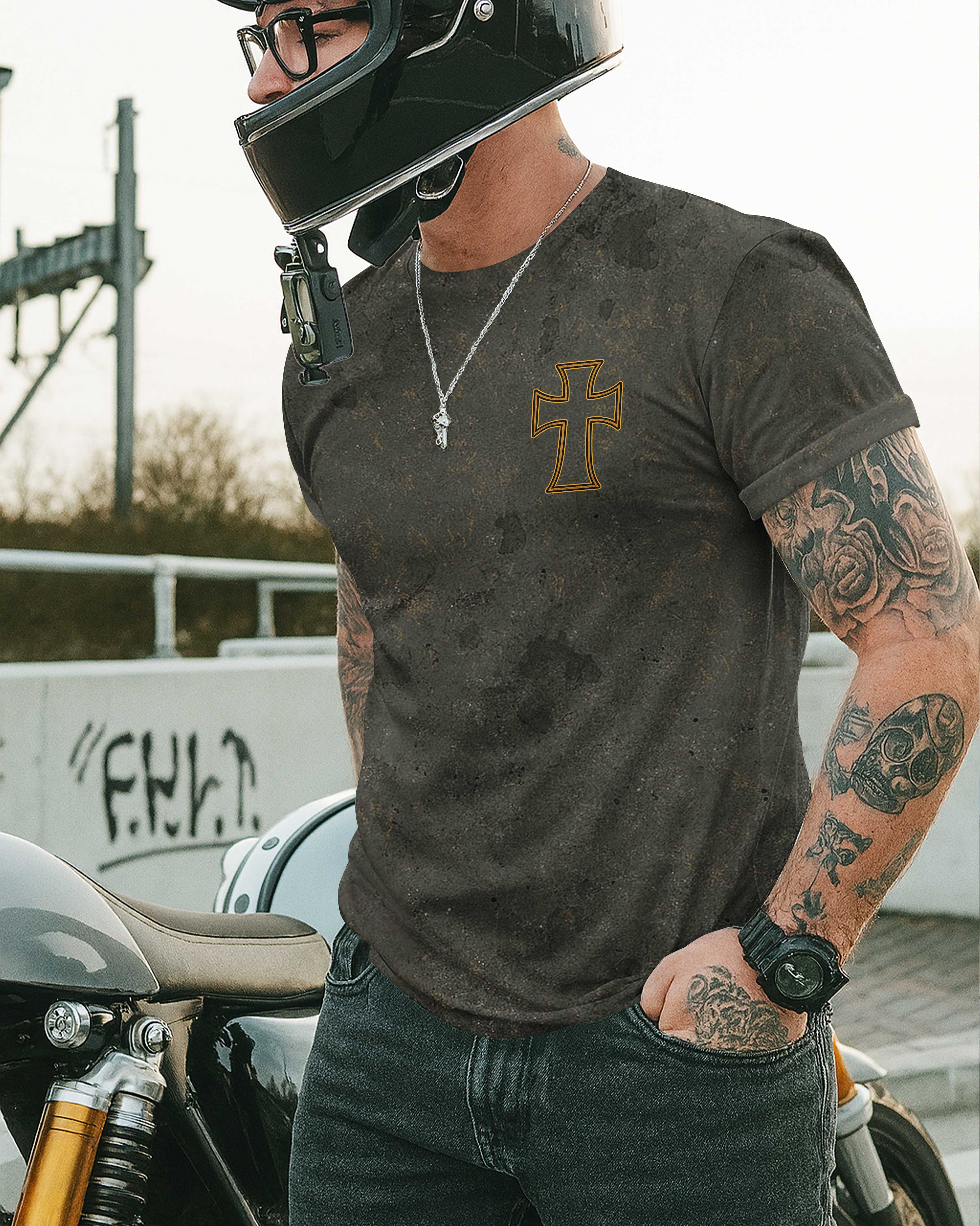 Holy Knuck In The Frame All Over Print T-Shirt