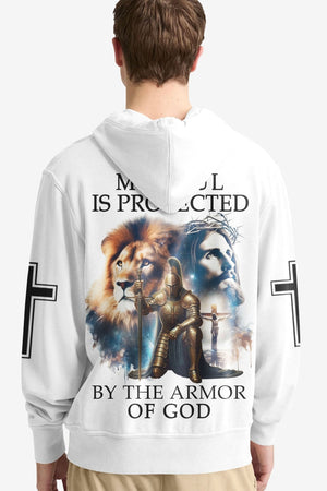 My Soul Is Protected By The Armor Of God All Over Print Hoodie