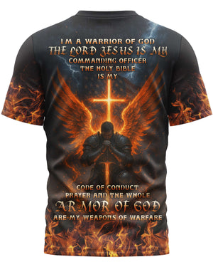 I Am A Warrior Of God All Over Print T-Shirt