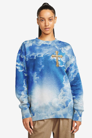 I Am The Way The Truth The Life All Over Print Sweater
