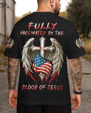 Fully Vaccinated By The Blood Of Jesus T-Shirt