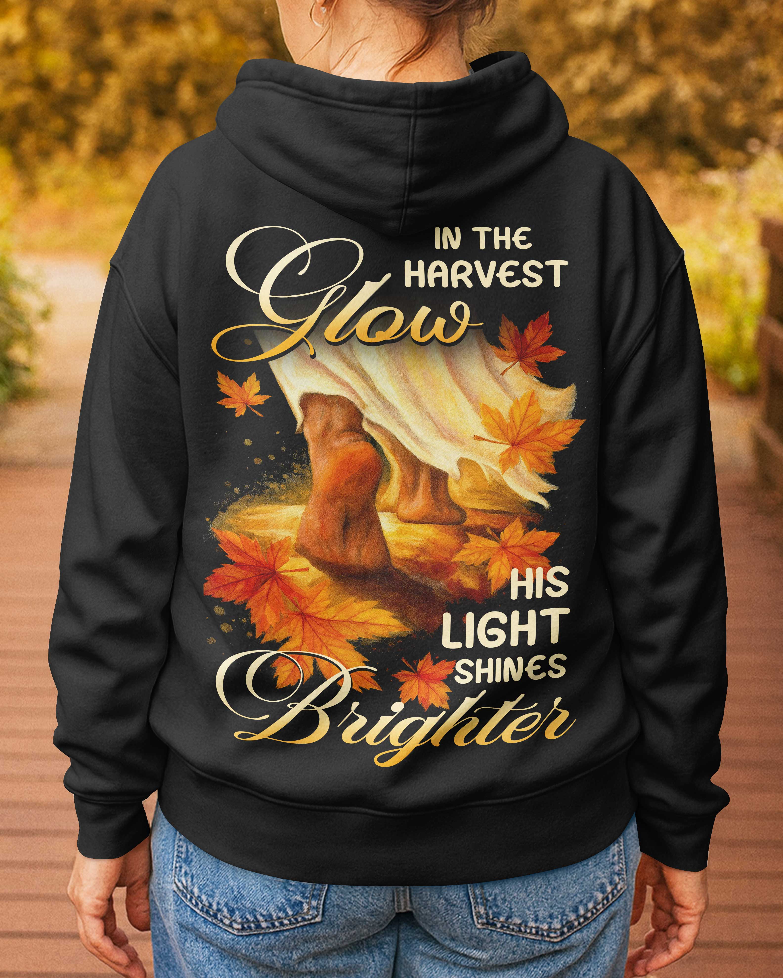 In The Harvest Glow Zip Hoodie