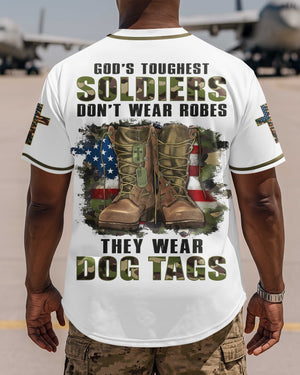 God's Toughest Soldiers Don't Wear Robes Jersey