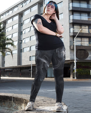 A Child Of God A Man Of Faith All Over Print Leggings