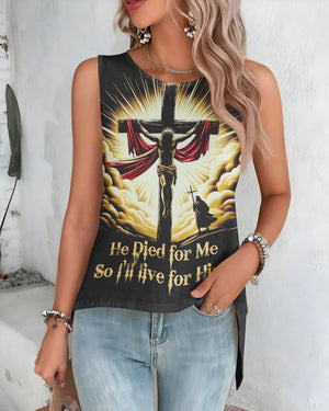 He Died For Me So I'll Live For Him All Over Print Shirt