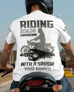 Riding Roads Unknown All Over Print T-Shirt