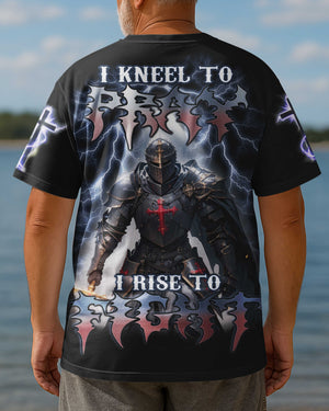 I Kneel To Pray I Rise To Fight Shirt