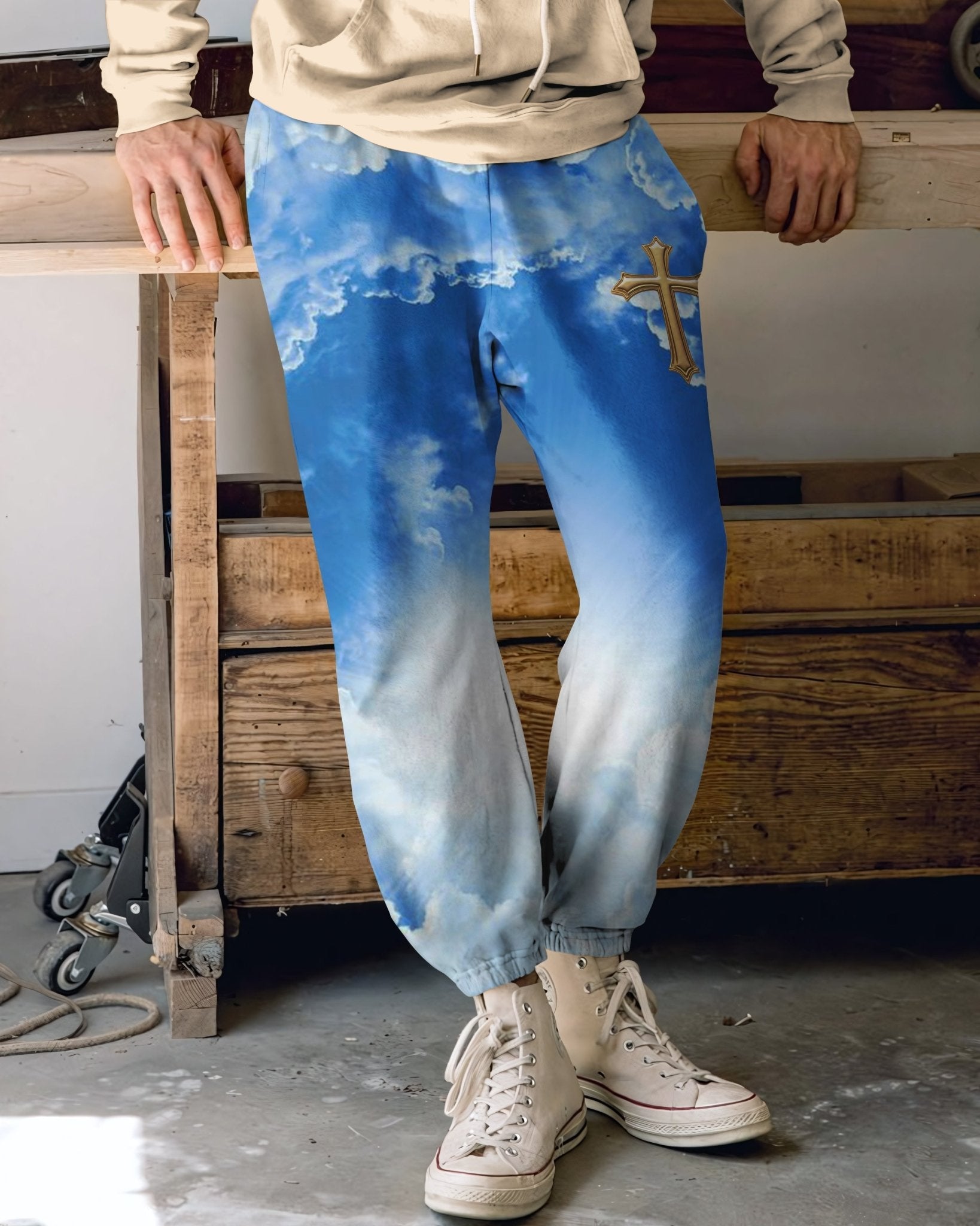 I Am The Way The Truth The Life All Over Print Jogger Pants