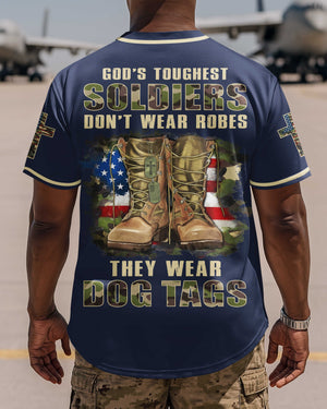 God's Toughest Soldiers Don't Wear Robes Jersey