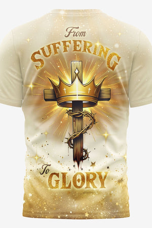 From Suffering To Glory All Over Print T-shirt
