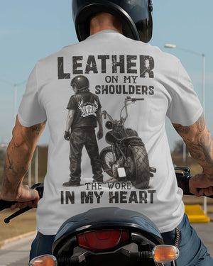 Leather On My Shoulders T-Shirt