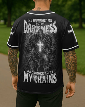 He Brought Me Out Of Darkness All Over Print Jersey