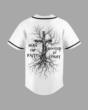 Man Of Faith Rooted In Christ All Over Print Jersey