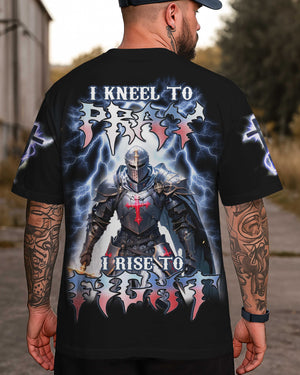 I Kneel To Pray I Rise To Fight Shirt