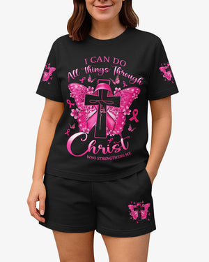 Christ Who Strengthens Me All Over Print Summer Set
