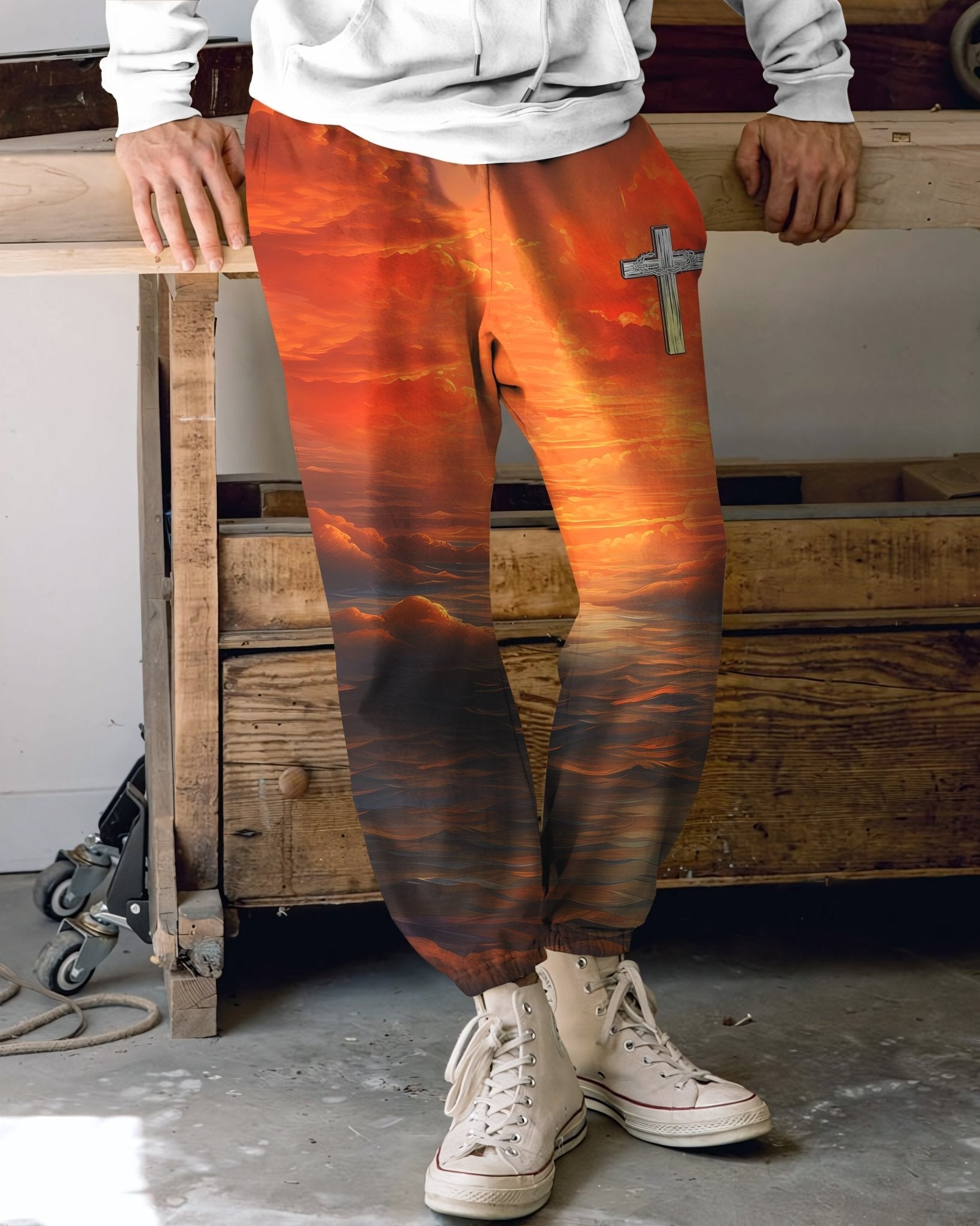 Trust In The Lord All Over Print Jogger Pants