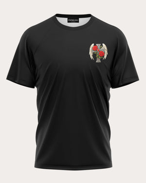 Worry Ends When Faith Begins All Over Print T-Shirt