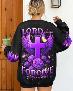 Lord Clean My Heart Forgive My Mistakes Shirts