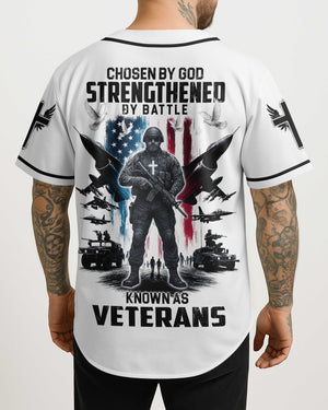 Chosen By God Strengthened By Battle Jersey