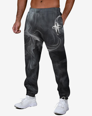 A Child Of God A Man Of Faith All Over Print Jogger Pants