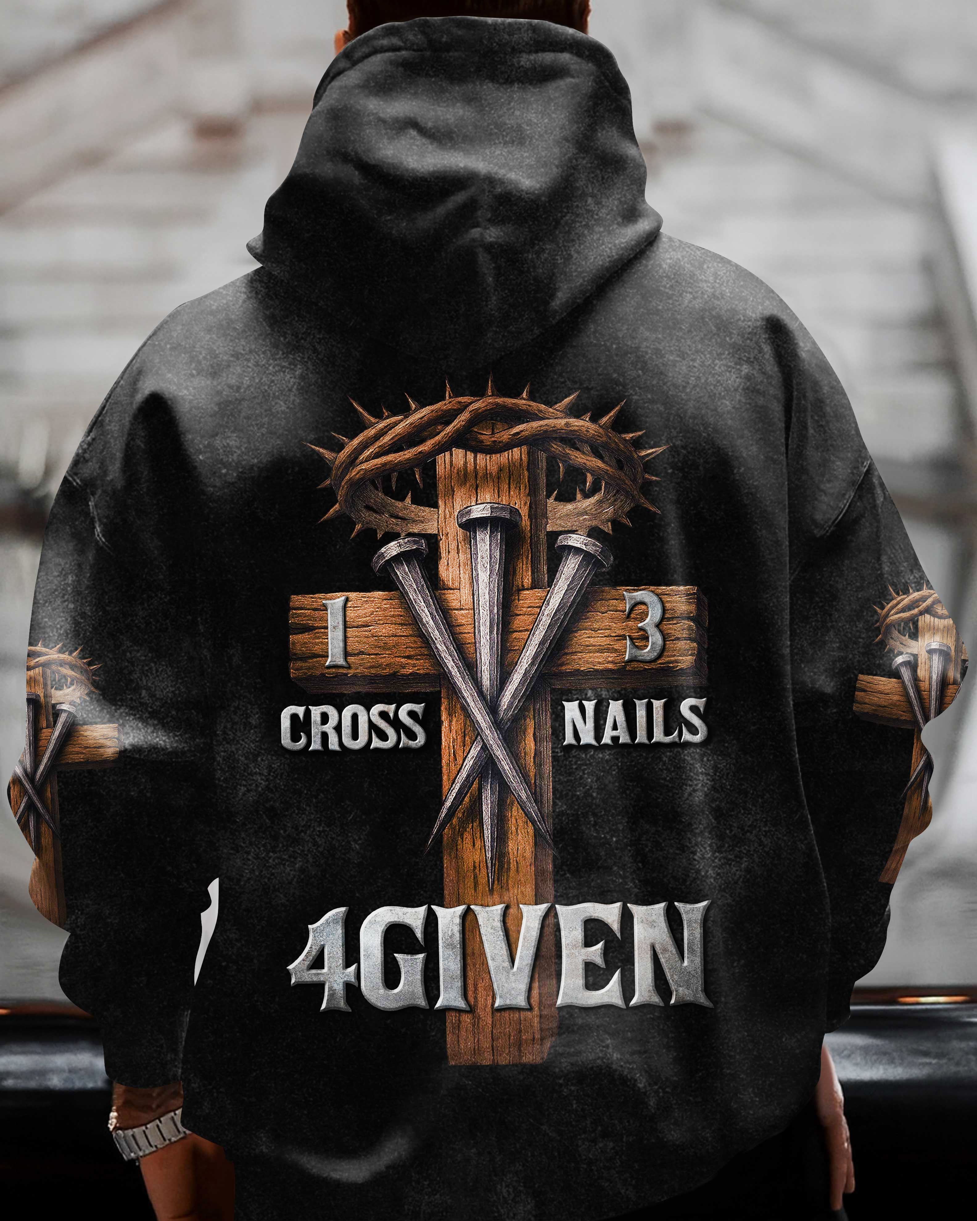 One Cross Three Nails Forgiven Shirts