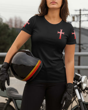 Her Faith Is Louder Than Her Exhaust T-Shirt