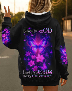 Blessed By God Loved By Jesus Led By The Holy Spirit Shirts