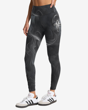 A Child Of God A Man Of Faith All Over Print Leggings