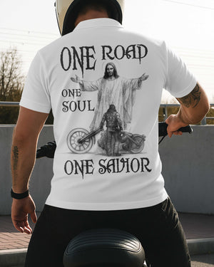 One Road All Over Print Polo