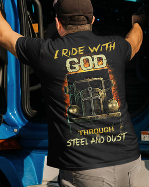 I Ride With God All Over Print T-Shirt