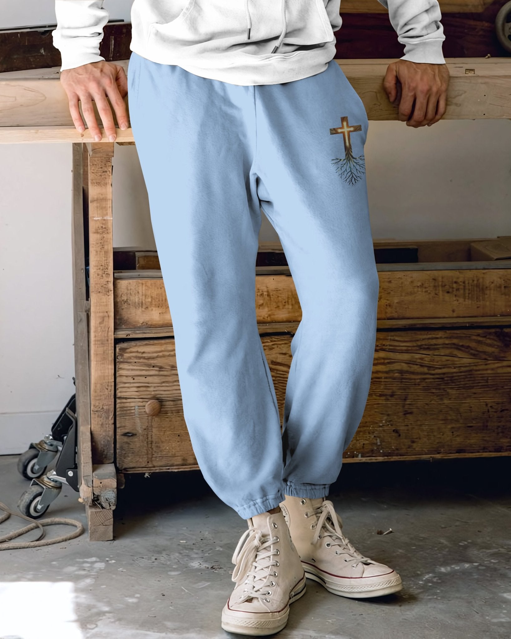 Woman Of Faith Rooted In Christ All Over Print Jogger Pants