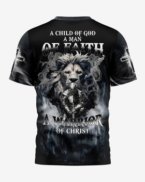 A Child Of God A Man Of Faith All Over Print T-shirt