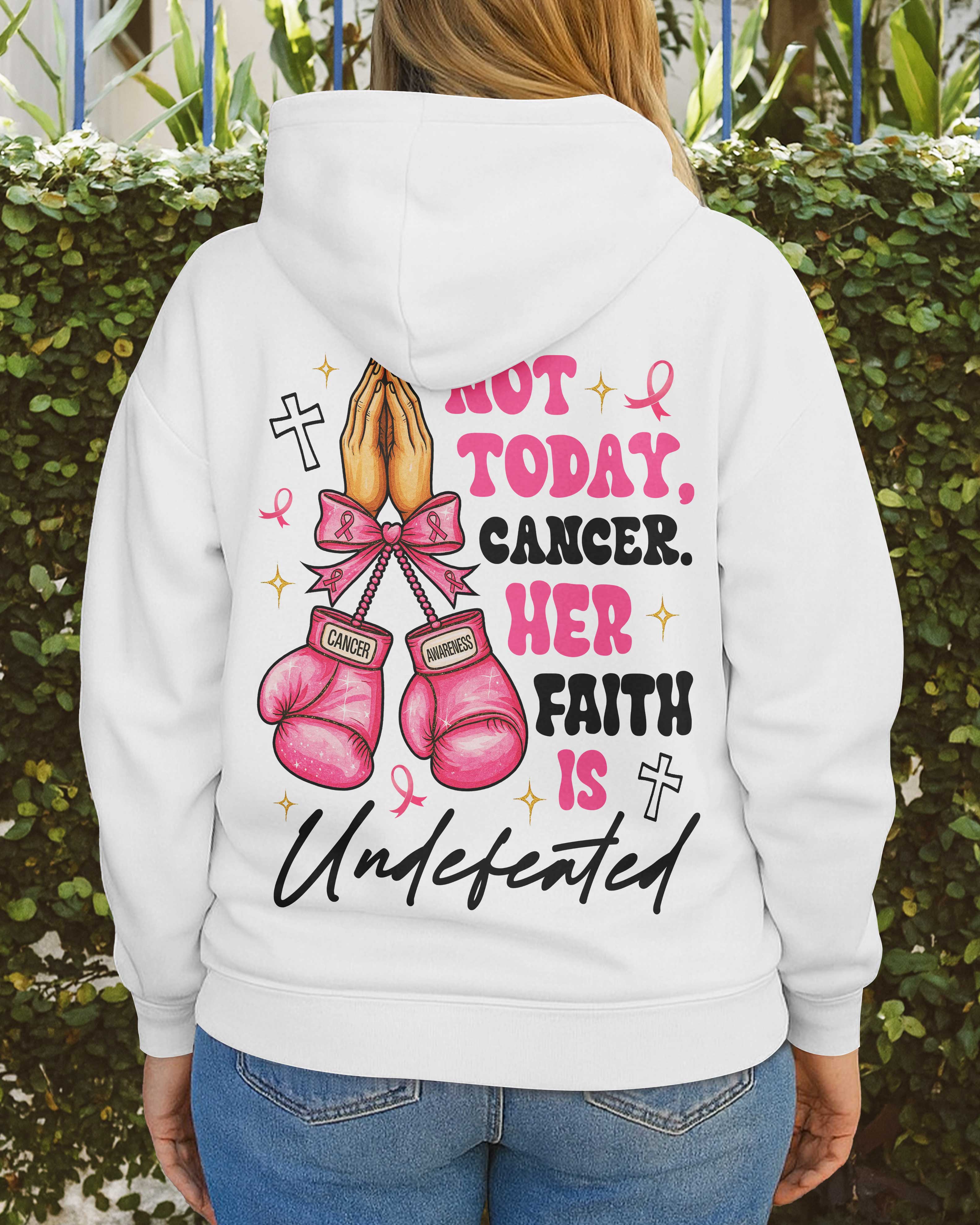 Not Today Cancer Hoodie