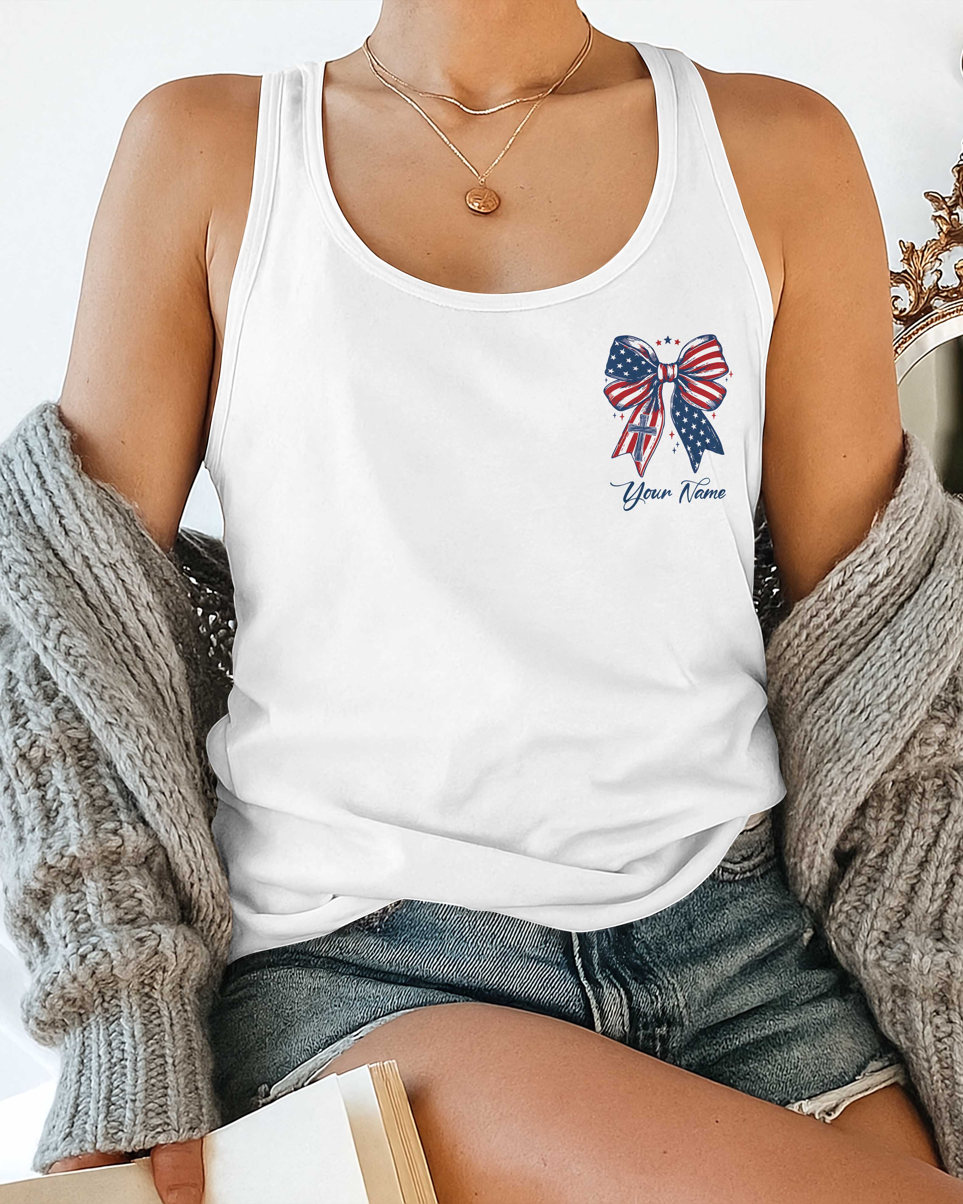 Make America Believe Again All Over Print Summer Tank Top