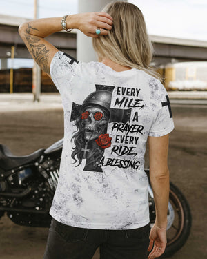 Every Mile A Prayer Every Ride A Blessing T-Shirt